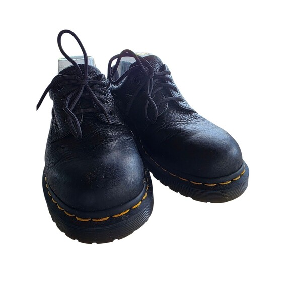 Doc Martens Shoes Mens 8 Medium Boston Oxfords Black Leather Lace Up main image 7